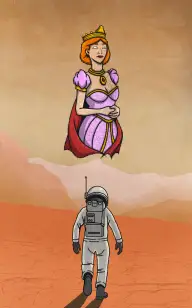 Princess on Mars