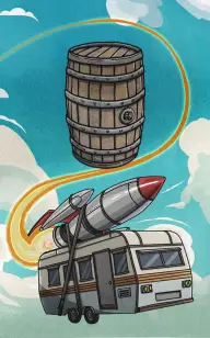 Cosmic RV Trip with Cask