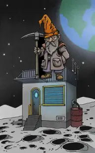 Gnome in Moonbase 42