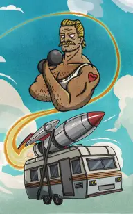 The Bodybuilder  Blast Off!