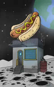 Sausage in Moonbase 42