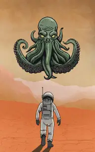 The Tentacle Living on Mars