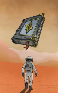 The Tome Living on Mars