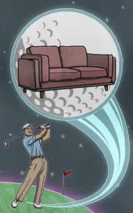 Sofa Space Golf
