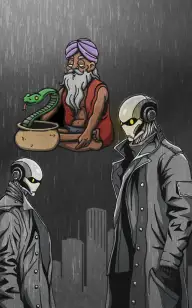 Steel Beggar on Patrol