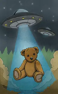 Stuffed Toy Alien Invasion