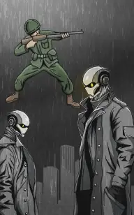 Steel Trooper on Patrol