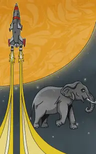 The Mammoth Through Space