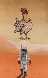 The Rooster on Planet X