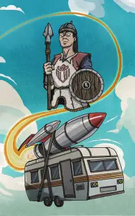 The Templar Blast Off!