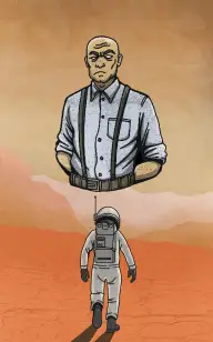 The Butler Living on Mars