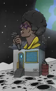 Singer in Moonbase 42