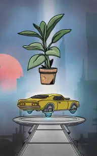 The Plant Space Racer