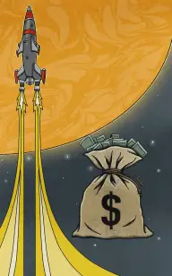 The Cash Through Space