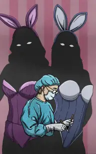 Two Ladies for One Dentist