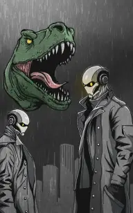 Steel Dragon on Patrol