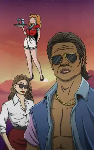 The Bad Boy with His Woman