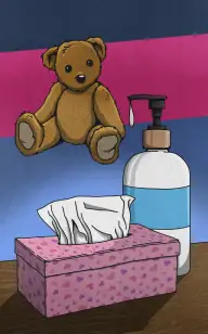 Keeping My Teddy Bear Oiled Up