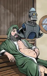 Sexy Machine in the Sauna