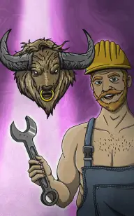 The Plumber & His Bull