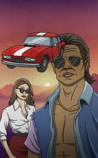 The Bad Boy with His Car