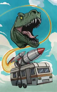Rocket Dinosaur