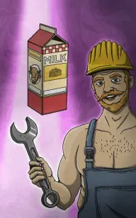 The Builder's Big Milk