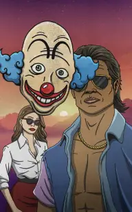 The Bad Boy with His Clown