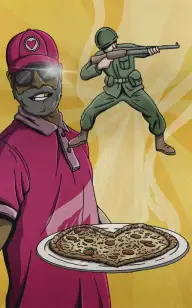 The Saucy Soldier Delivery