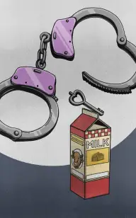 Poor Cow Juice, You're Mine!