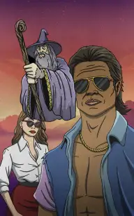 The Bad Boy with His Wizard