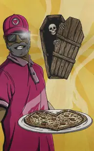 The Saucy Casket Delivery