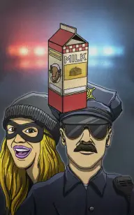 Officer! Let My Cow Juice Go!