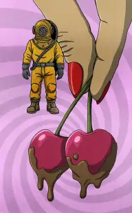 Chocolate Covered Swimmer