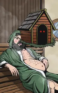 Sexy Kennel in the Sauna