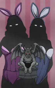 Double Gargoyle Action