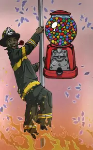 The Firefighter & the Bubble Gum