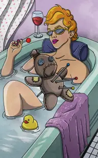 Dripping on the Puppet