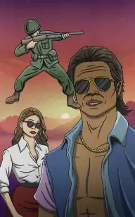 The Bad Boy with His Soldier