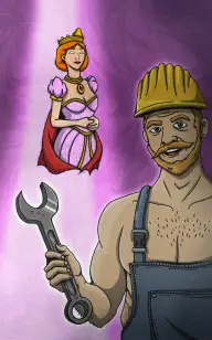 The Plumber & His Queen