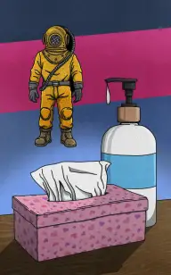 Keeping My Swimmer Oiled Up