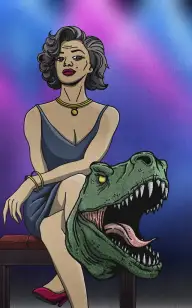 My T-rex, A Woman's Fantasy