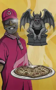 The Saucy Statue Delivery