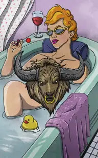 Soaking My Minotaur