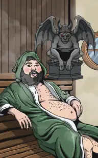 Sauna Sessions with My Sculpture