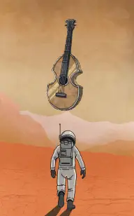 The Banjo Living on Mars