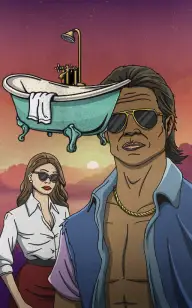 His Massive Tub Strikes Again