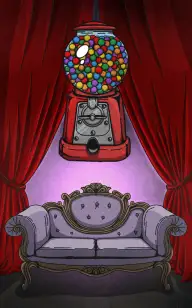 The Gum Machine in the Velvet Room