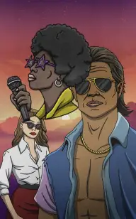 The Bad Boy with His Disco Queen