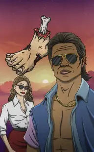 The Bad Boy with His Foot